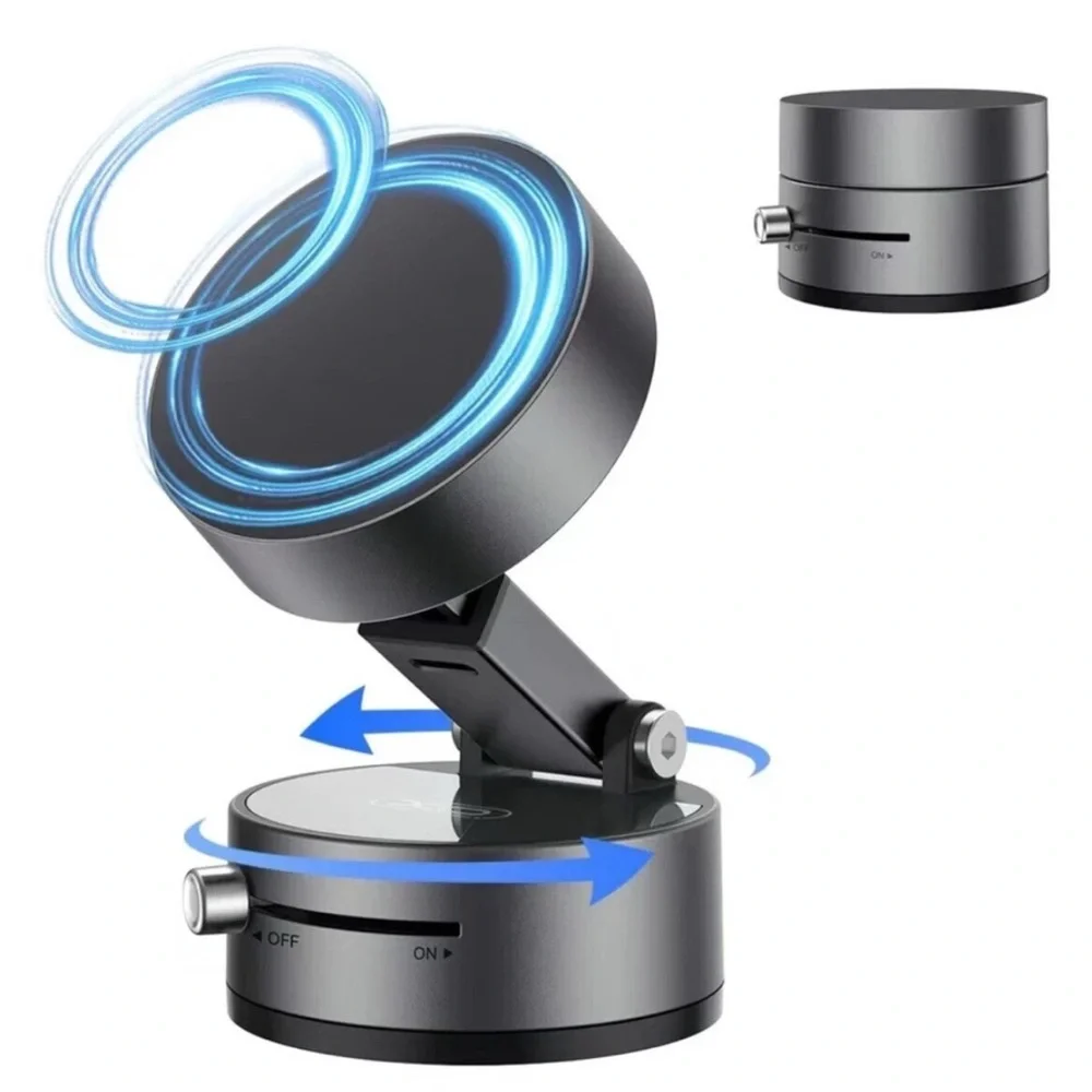 Pink and Black Rotating Phone Holder